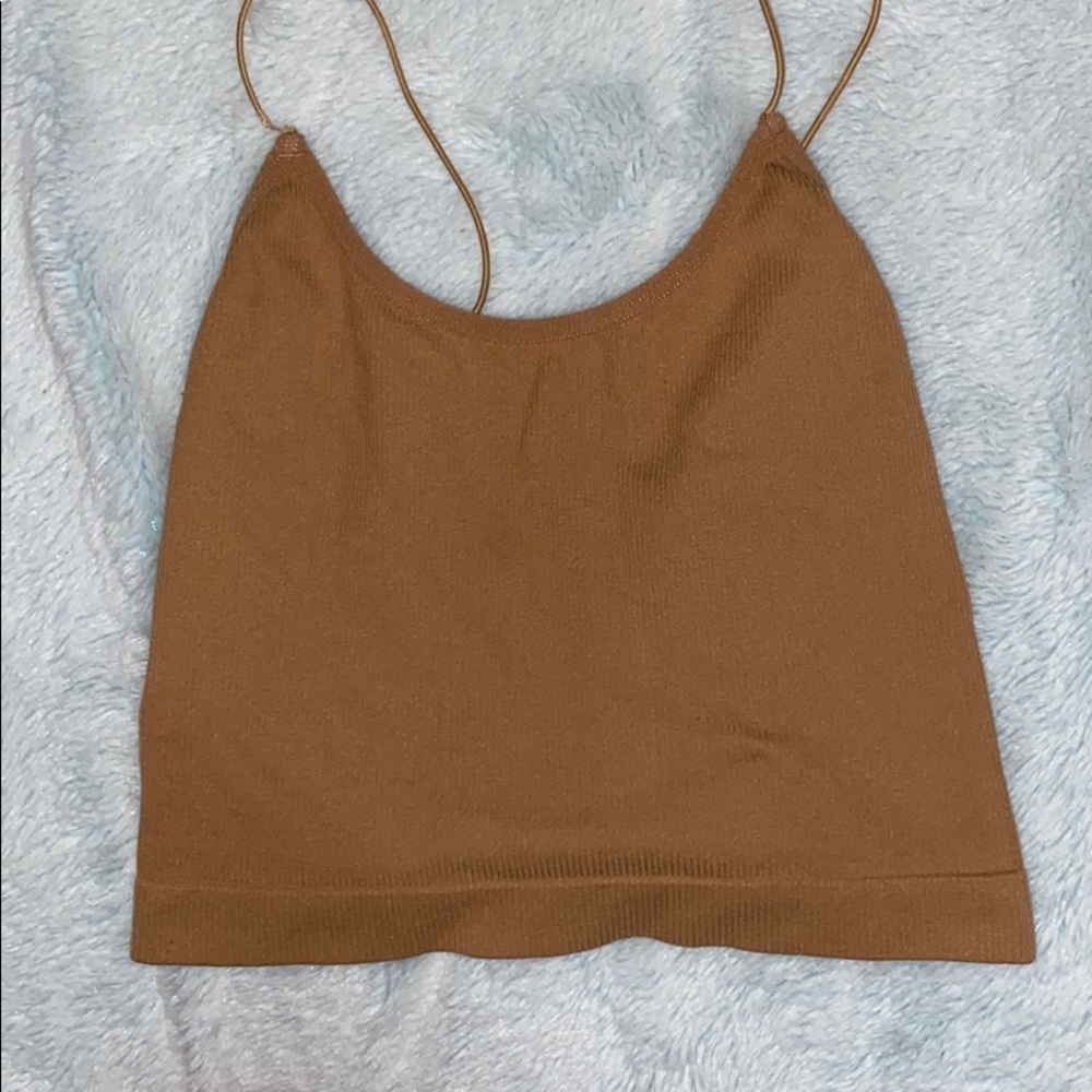 Cropped tank top